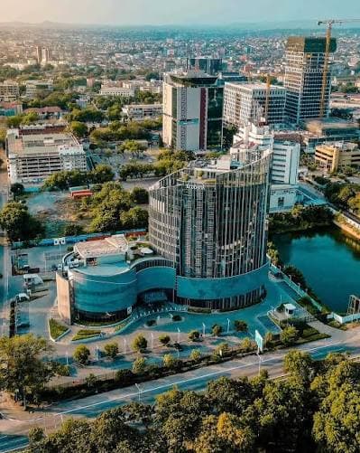 Accra city view