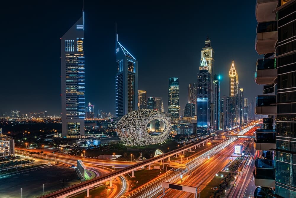 Dubai city view